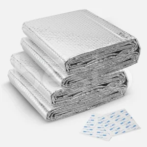 5m x 60cm Radiator Reflector Foil Insulation with 3M Sticky Pads to Prevent Heat