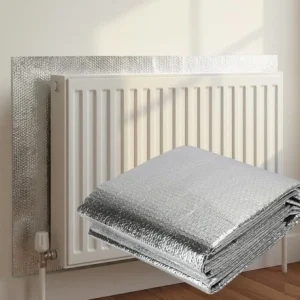 Flexible 5m x 30cm Radiator Heat Reflective Insulating Foil Sheet Energy Saving