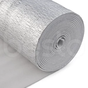 4m X 2mm Radiator Foil Reflector Aluminum Insulation Wrap Radi Save Foil Roll